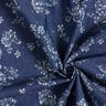 Chambray små roser – marineblå/uldhvid,  thumbnail number 3