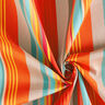 Outdoorstof Canvas Striber – orange/rød,  thumbnail number 3