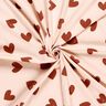 Bomuldsjersey Store hjerter – rosé/mørk gammelrosa,  thumbnail number 3