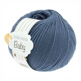 Cool Wool Baby, 50g | Lana Grossa – dueblå, 