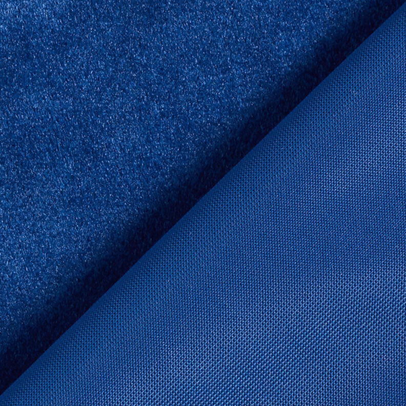 Dekorationsstof fløjl – marineblå,  image number 3