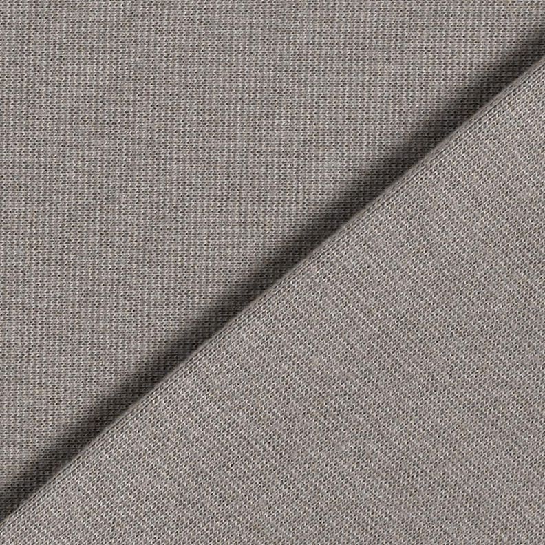 Rib stof melange – lysegrå,  image number 3