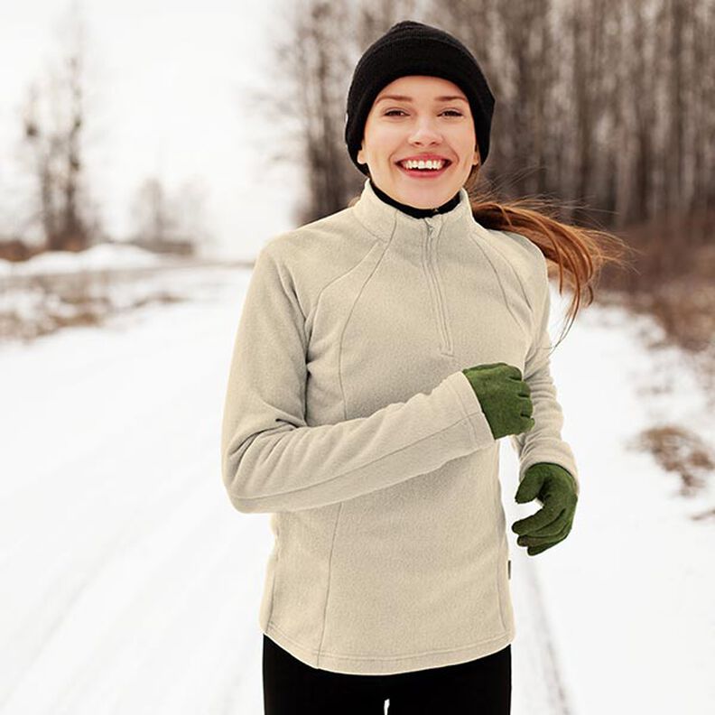 Antipilling fleece – beige,  image number 6