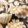 Bomuldssatin Tropiske blomster – sort,  thumbnail number 2