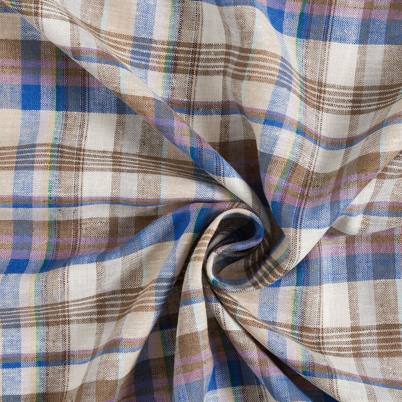 Hør-viskoseblanding tern – olivengrøn,  image number 4