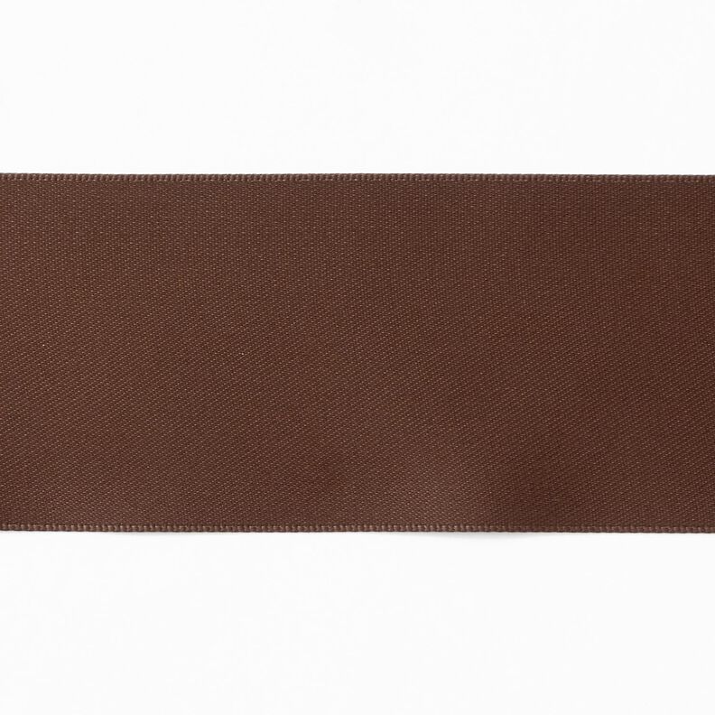 Satinbånd [50 mm] – mørkebrun,  image number 1