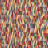 Dekorationsstof Gobelin grafisk zigzag – lysebeige/karminrød,  thumbnail number 1