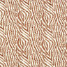 GOTS French Terry Sommersweat Zebra | Tula – lysebeige/mørkebrun,  thumbnail number 1