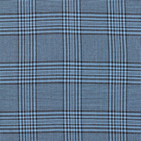 Viskosestof Skotskternet – blå, 
