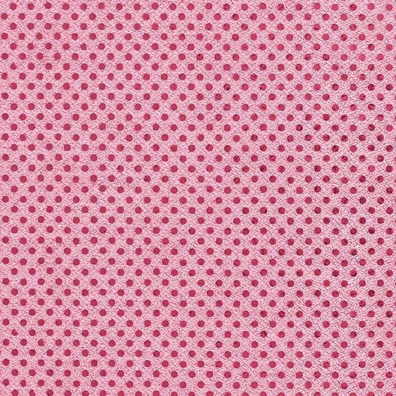 Pailletstof små prikker – rosa,  image number 1