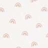 GOTS Bomuldsjersey fine regnbuer Digitaltryk – elfenben,  thumbnail number 1