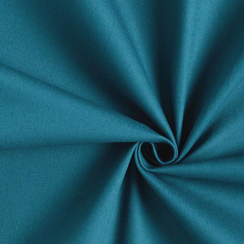 Dekorationsstof Canvas – petrol,  image number 1