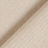Dekorationsstof jacquard genanvendt – beige,  thumbnail number 3