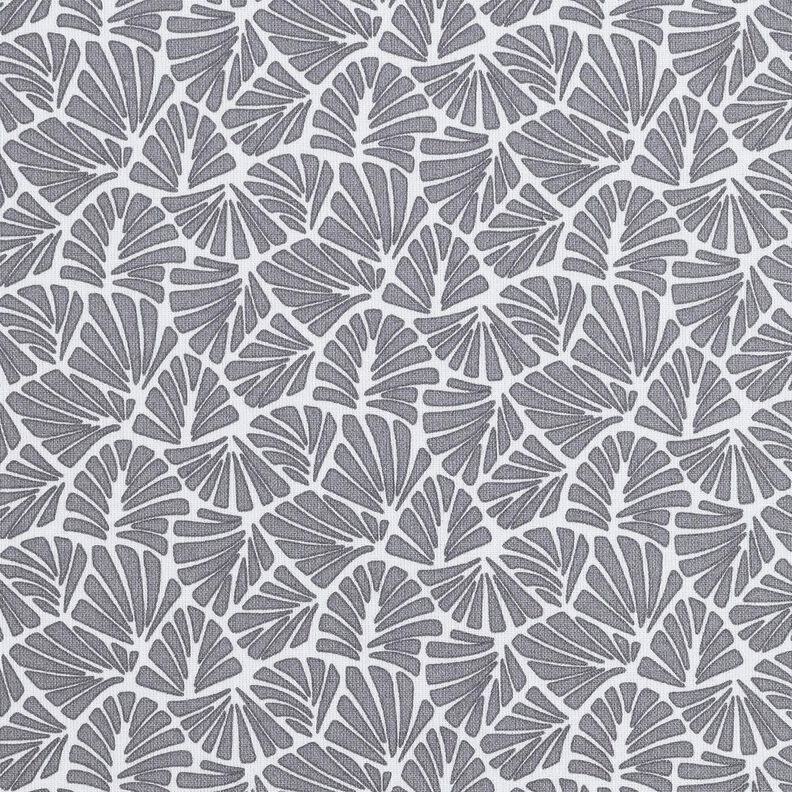 Impr&aelig;gneret voksdug abstrakte mini-blade &ndash; gr&aring;/hvid,  image number 1