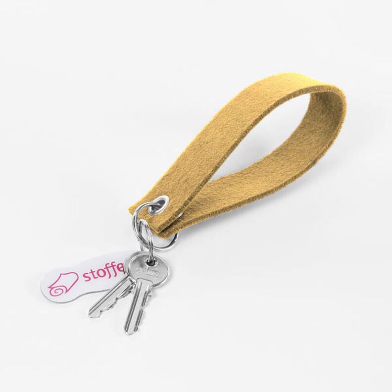 Filt 90 cm / 3 mm tykt – mørkebeige,  image number 5