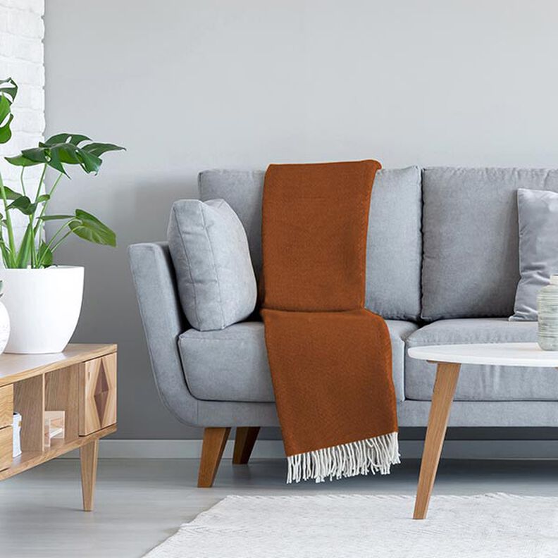 Vaffelpiqué Mini – terracotta,  image number 8