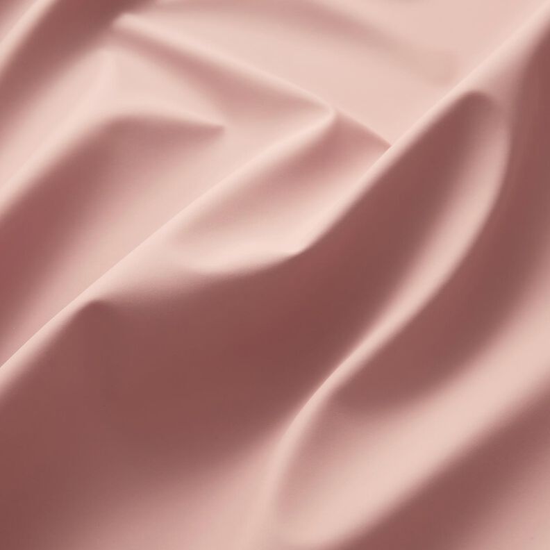 Stof til regnjakker ensfarvet – lys gammelrosa,  image number 9