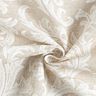 Dekorationsstof Canvas Ornamenter – natur/hvid,  thumbnail number 3