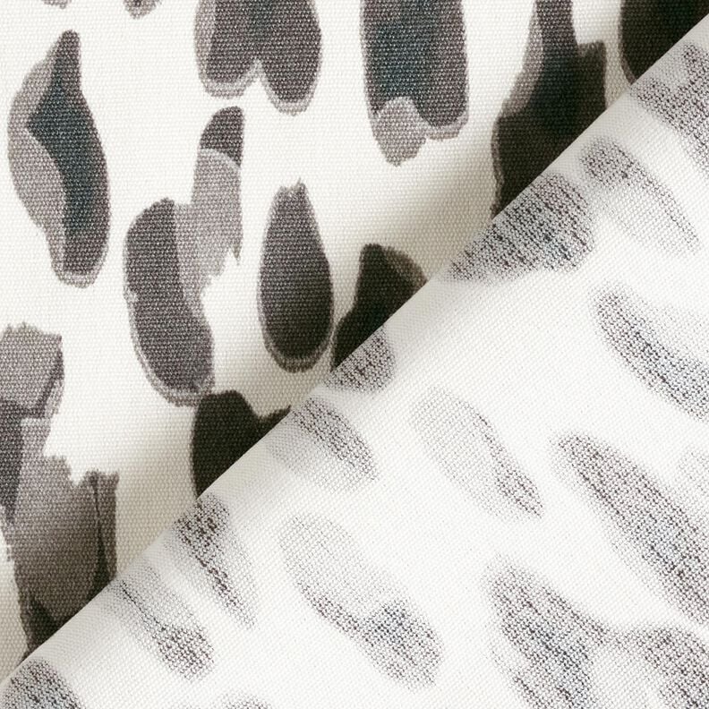 Outdoor stof Canvas store klatter – elfenben/grå,  image number 4