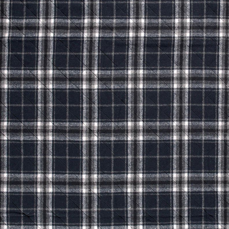 Quiltstof ternet – natblå/stengrå,  image number 1