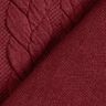 Jerseyjacquard Cloqué Fletmønster – bordeaux,  thumbnail number 4