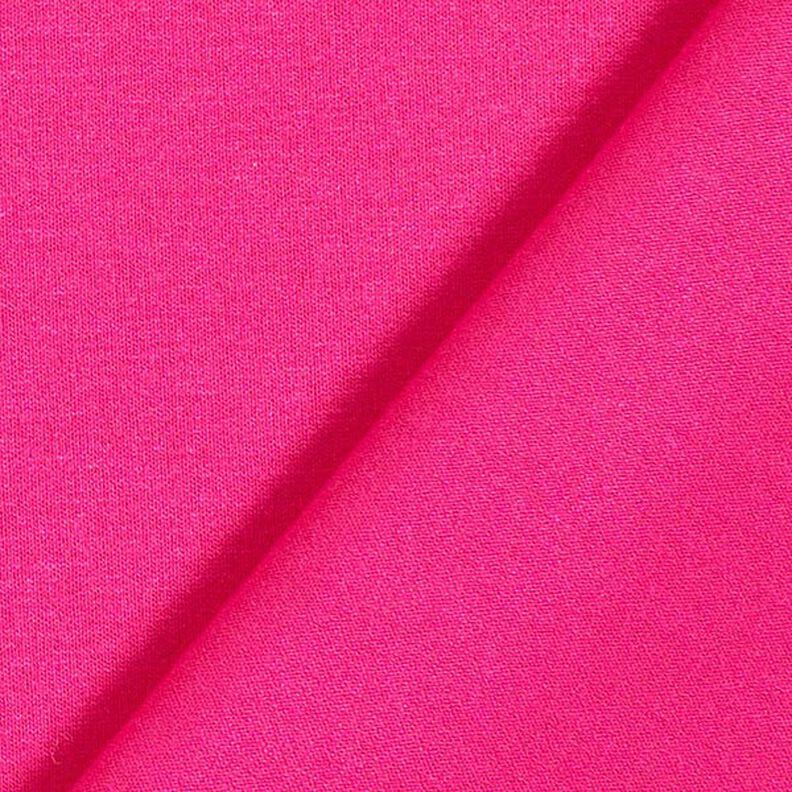 Viskose Jersey Let – intens pink,  image number 4