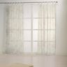 Gardinstof h&oslash;r-miks uregelm&aelig;ssige striber  &ndash; m&oslash;rkebeige/natur,  thumbnail number 6