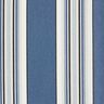 Markisestof brede og smalle striber – jeansblå/hvid,  thumbnail number 1