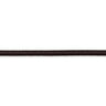 Gummikordel [Ø 3 mm] – sortbrun,  thumbnail number 1