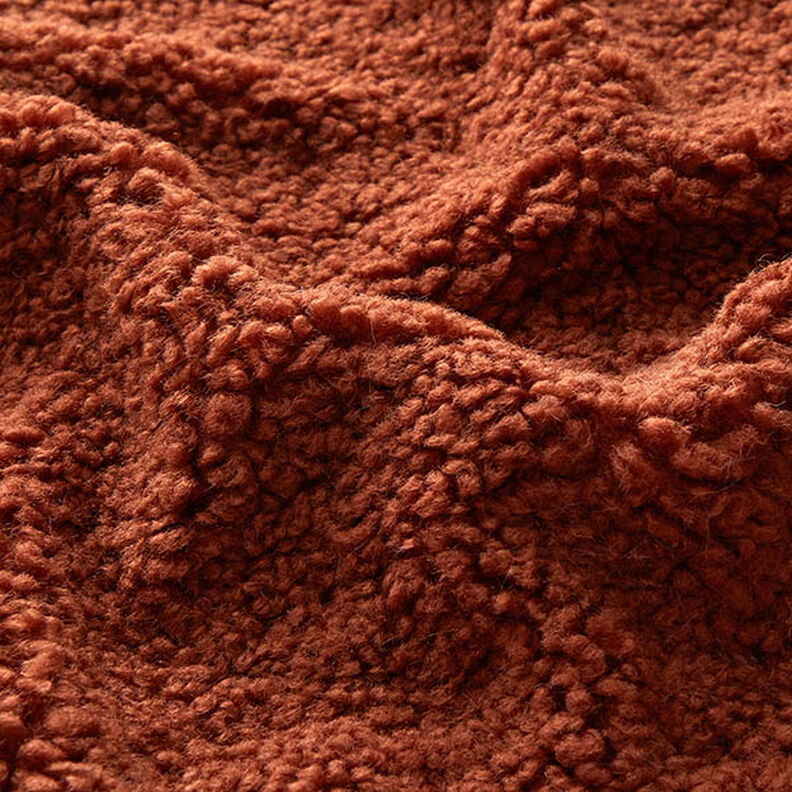 Polsterstof Teddypels – bronzefarvet,  image number 2