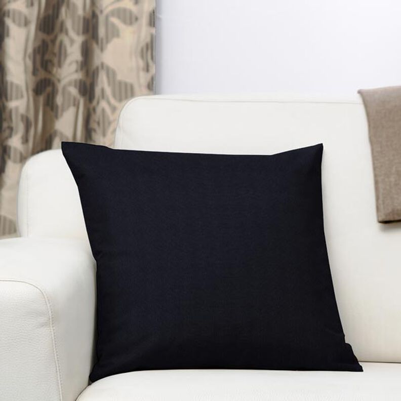 Dekorationsstof Canvas – navy,  image number 5