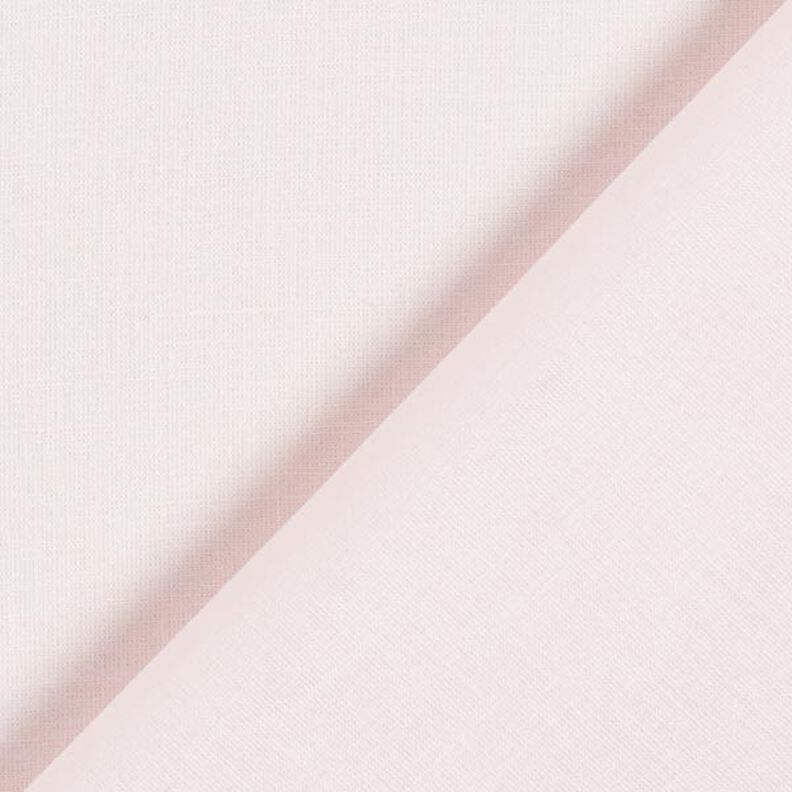 Bomuldsbatist ensfarvet – lys rosa,  image number 3
