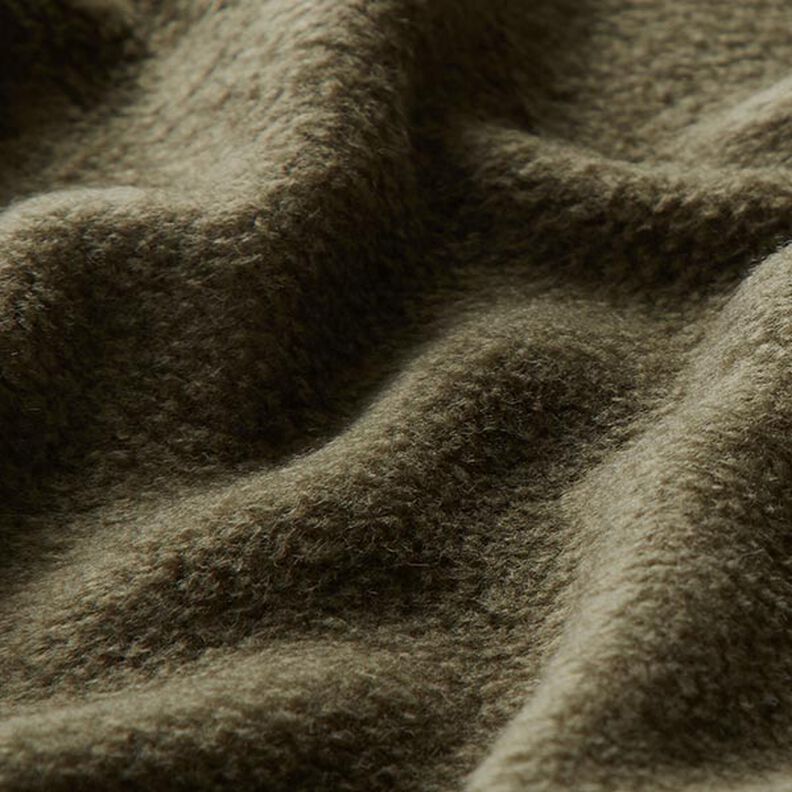 Antipilling fleece – mørk olivengrøn,  image number 2