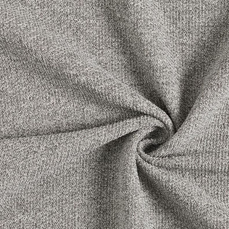 Strickbouclé melange – grå,  image number 1