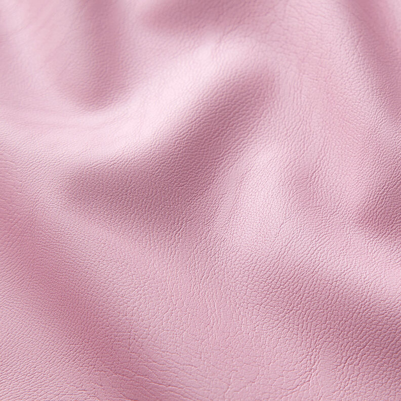 Imiteret skind stretch ensfarvet – rosa,  image number 2