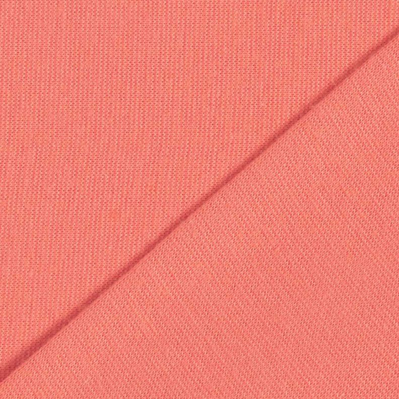 Rib stof ensfarvet &ndash; apricot,  image number 3