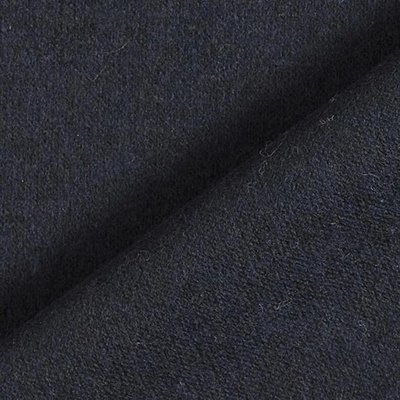 Uldstrik ensfarvet – sort-blå,  image number 4