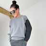 FRAU ZORA Oversized sweater med bred kant forneden | Studio klippeklar | XS-XXL,  thumbnail number 3