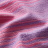 Viskosejersey farveforløb langsgående striber – aubergine/syren,  thumbnail number 4