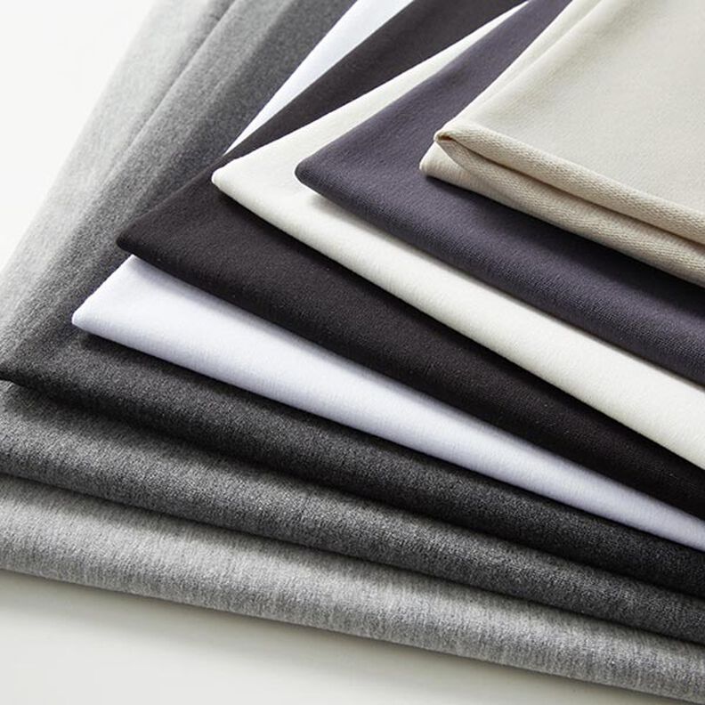 Let French Terry ensfarvet – syren,  image number 11