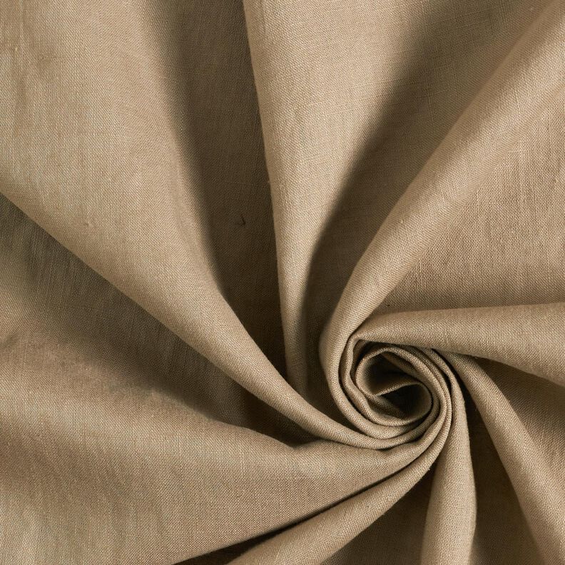 Let hørmiks forvasket – mørkebeige,  image number 1