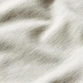 Bomuldsjersey Medium Melange – lysegrå | Reststykke 90cm, 