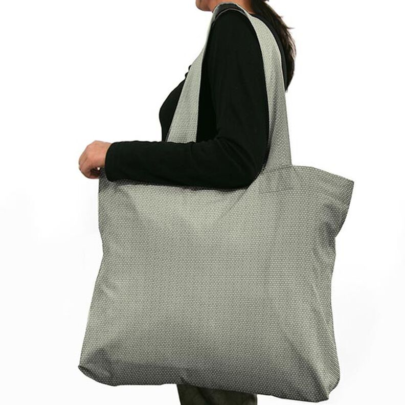 Møbelstof Jacquard Minirute – grøn,  image number 8