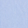 Blusestof Bomuldsblanding Striber – lyseblå/hvid,  thumbnail number 1