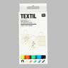 Sæt med tekstilstifter »Basic« | RICO DESIGN,  thumbnail number 1