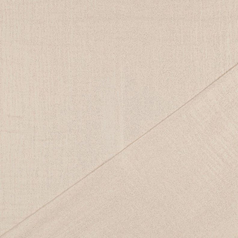 Musselin/Dobbelt-Crincle stof fine glimmerprikker | Poppy Fabrics – sand,  image number 3
