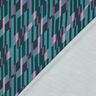 Romanit jersey abstrakte romber &ndash; petrol/rosa,  thumbnail number 4