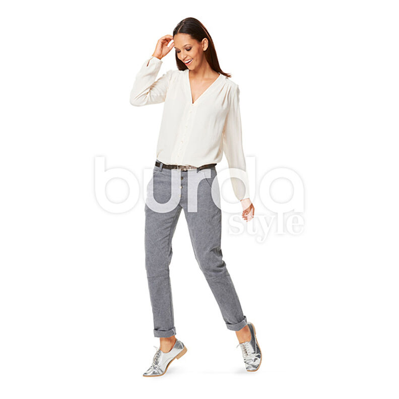 Bluse, Burda 6632,  image number 3