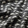 strikjacquard geometrisk mønster – sort/hvid,  thumbnail number 2