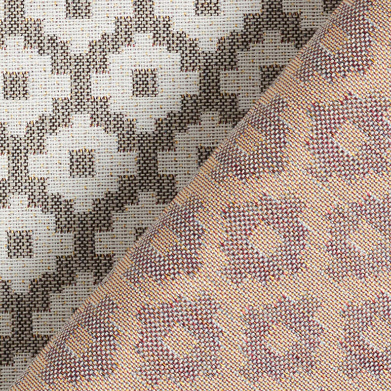 Outdoorstof jacquard Romber – grå,  image number 4